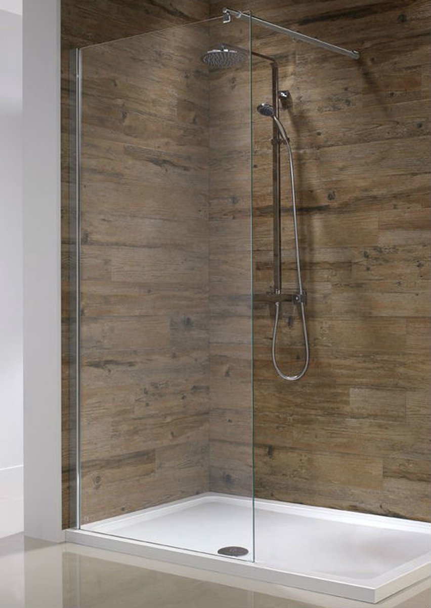 LINEA UNO - LINEA UNO - Göteborg 60 x 200 - 8mm - Inloopdouche - - Nano coating - Easy Clean - Douchewand - 101060 - - 101060