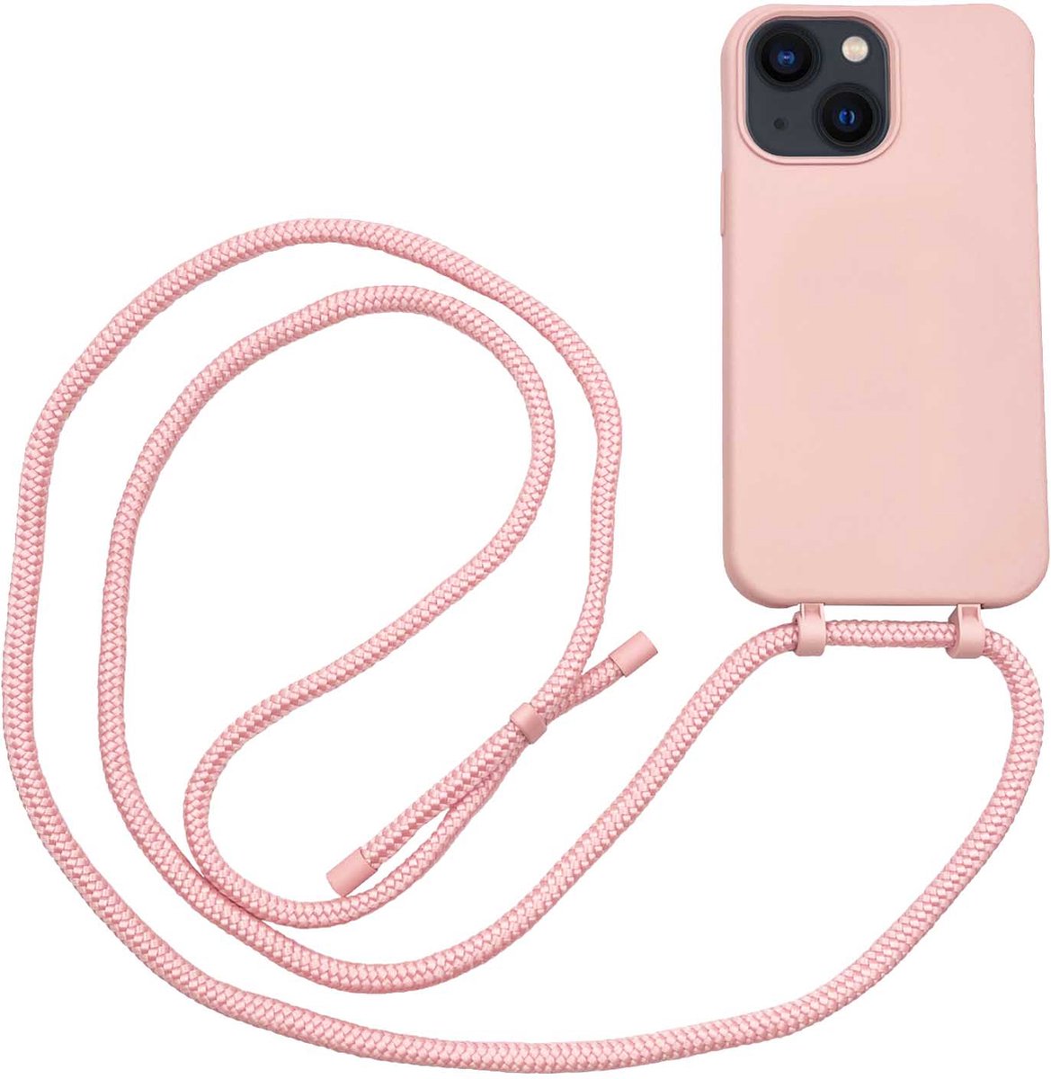Høyde - Necklace Backcover hoes - iPhone 13 Mini - Roze