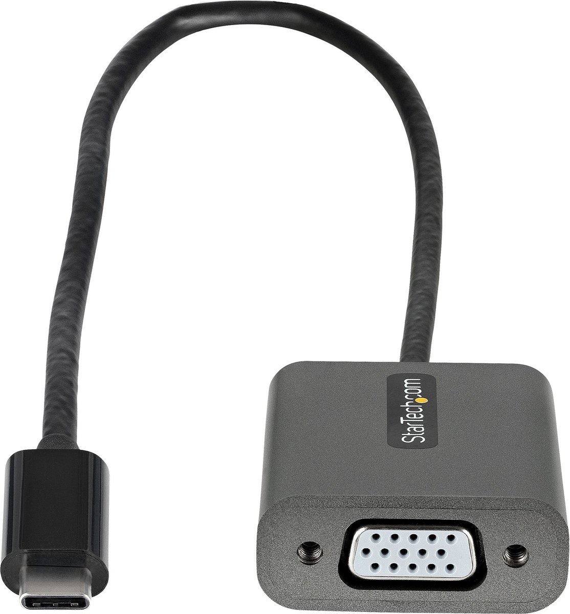 Kabel USB C naar VGA Startech CDP2VGAEC Zwart