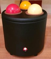 Biljart ballen poetsmachine voor 3 ballen
