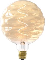 Bol.com Calex Bilbao XXL Gold - E27 LED Lamp - Filament Lichtbron Dimbaar - 4W - Warm Wit Licht aanbieding