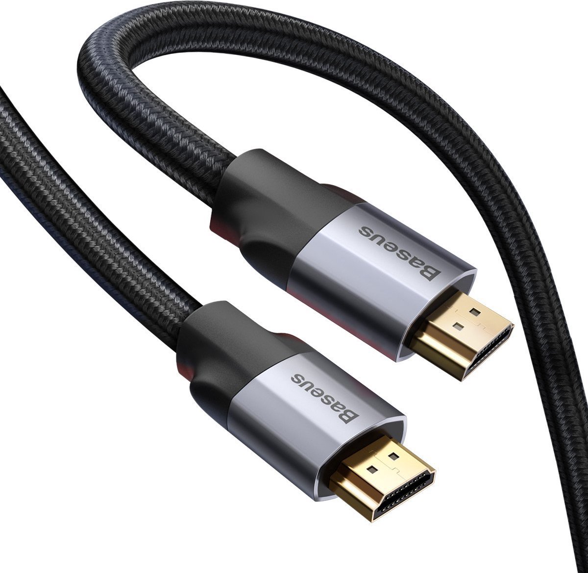 Baseus Enjoyment Series HDMI 4K Male naar HDMI 4K Male Kabel 5m Donkergrijs