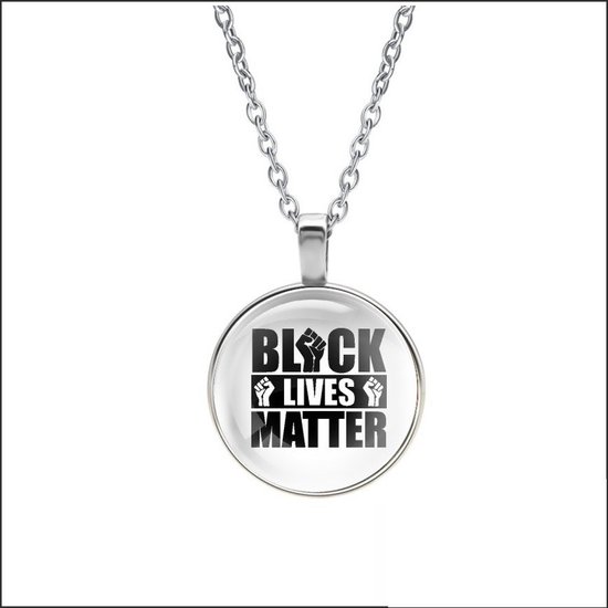 Ketting Glas - Black Lives Matter
