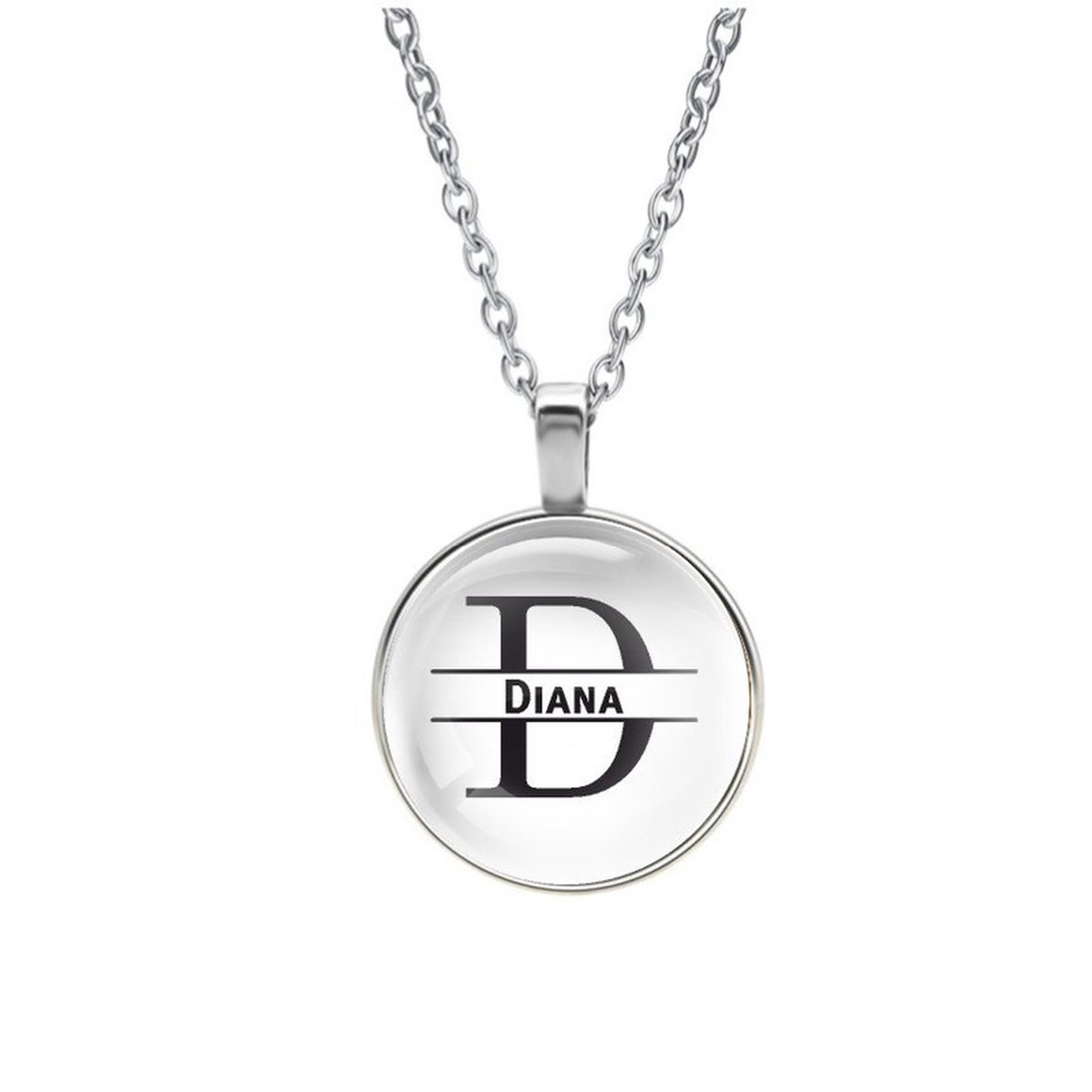 Ketting Glas - Diana