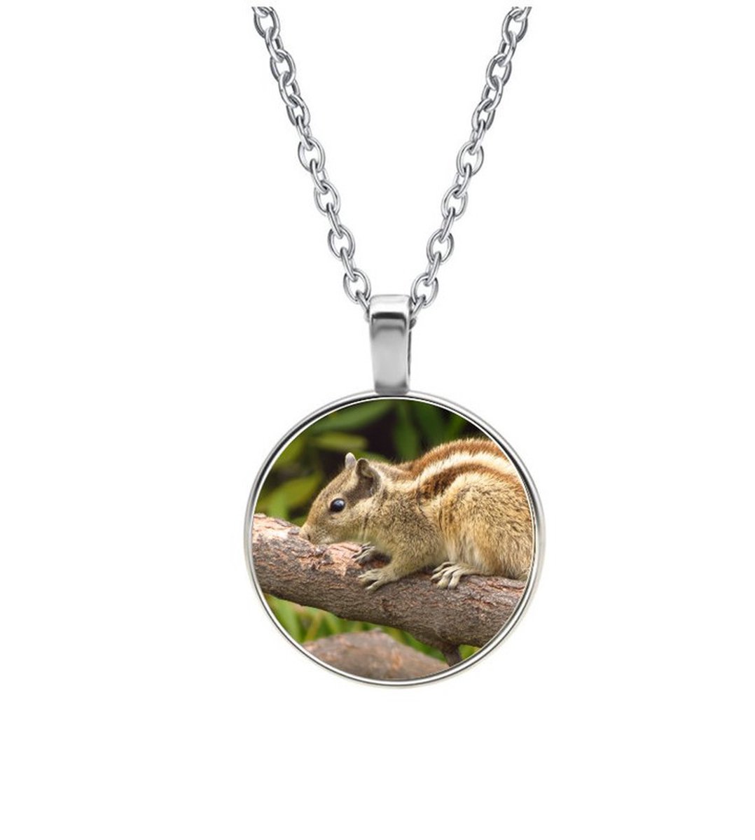 Ketting Glas - Eekhoorn