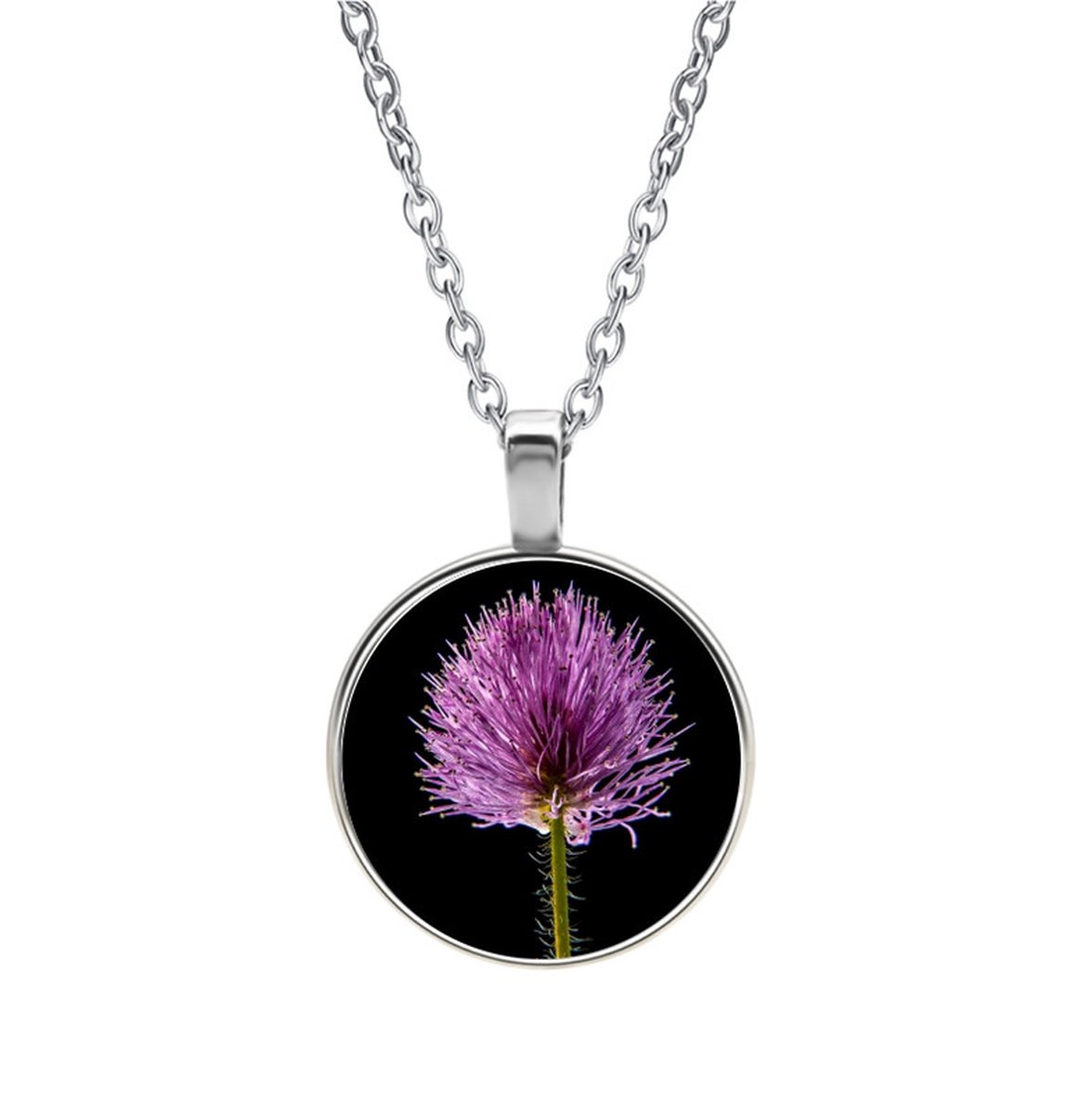 Ketting Glas - Bloem