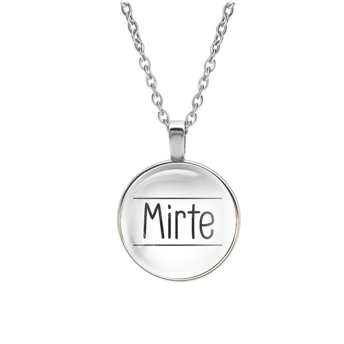 Ketting Glas - Mirte