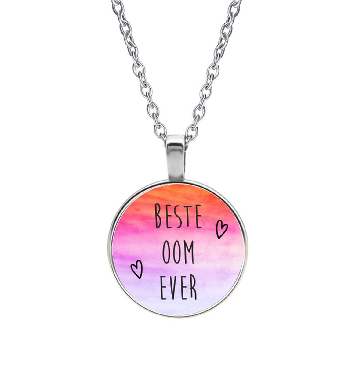 Ketting Glas - Beste Oom Ever