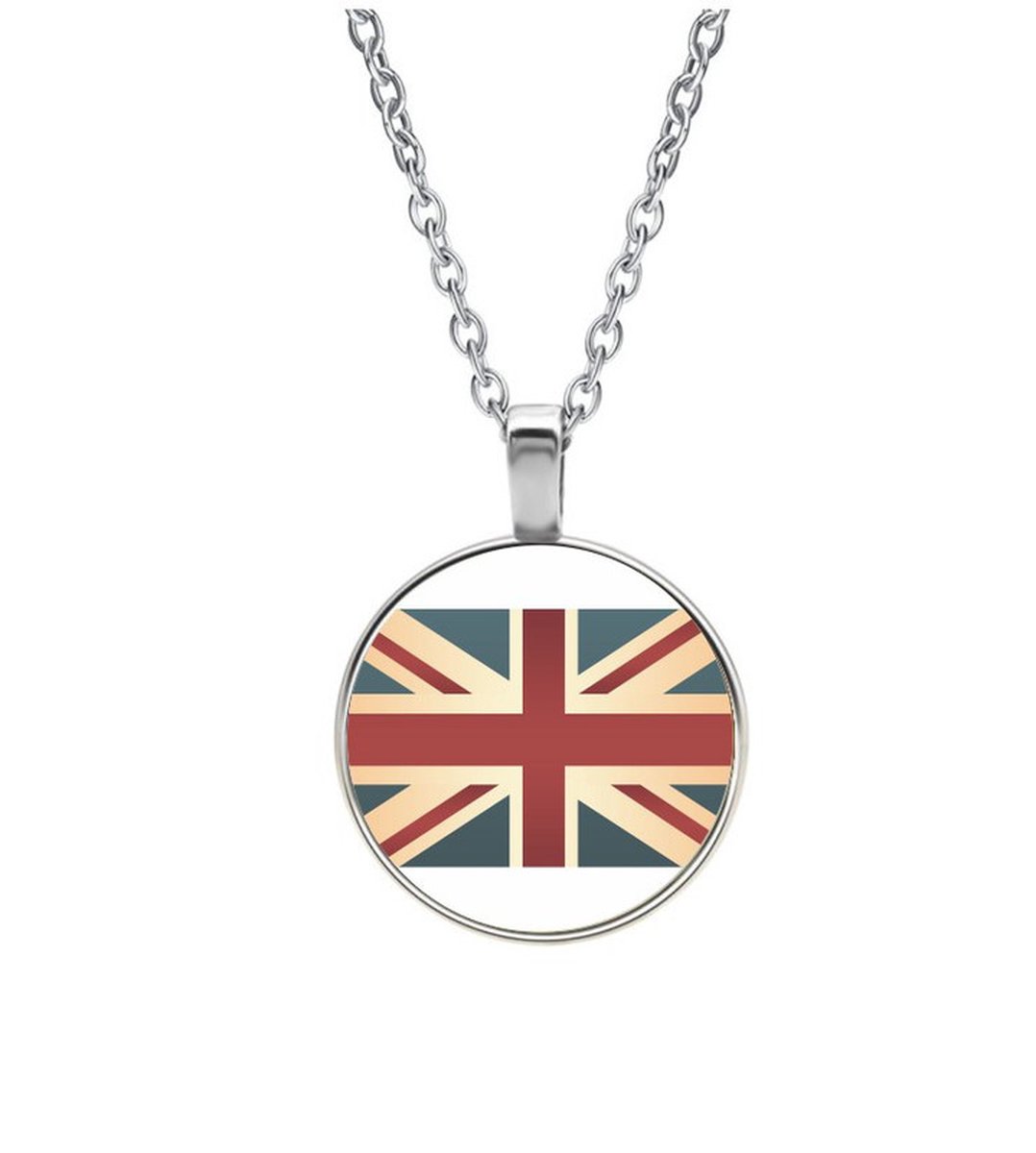 Ketting Glas - Vlag Engeland