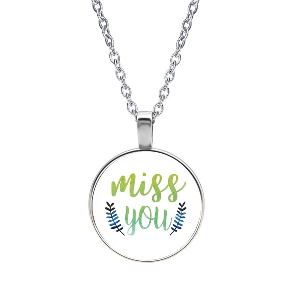 Ketting Glas - Miss You