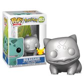 Pop Pokemon Bulbasaur Silver Metallic Vinyl Figure