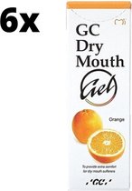 GC Dry Mouth Gel Orange - 6 x 35 ml - Voordeelverpakking