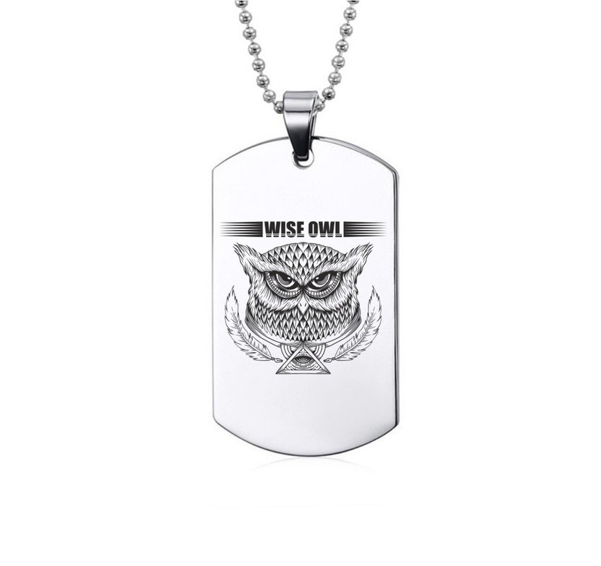 Ketting RVS - Wise Owl