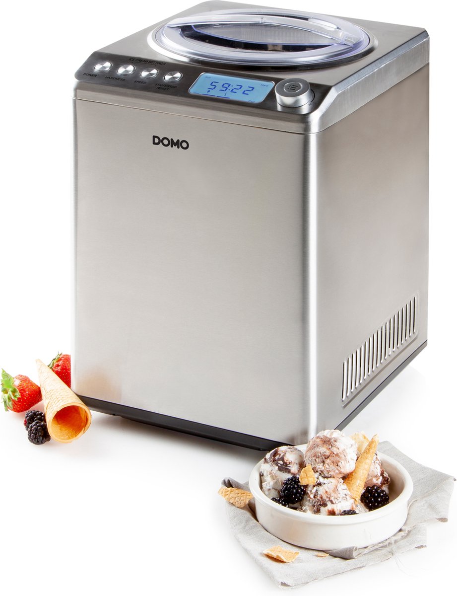 DOMO DO92321 Pro IJsmachine Met display 2.5 l