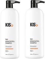 KIS - Kappers KeraControl - 2 x 1000 ml - Shampooing