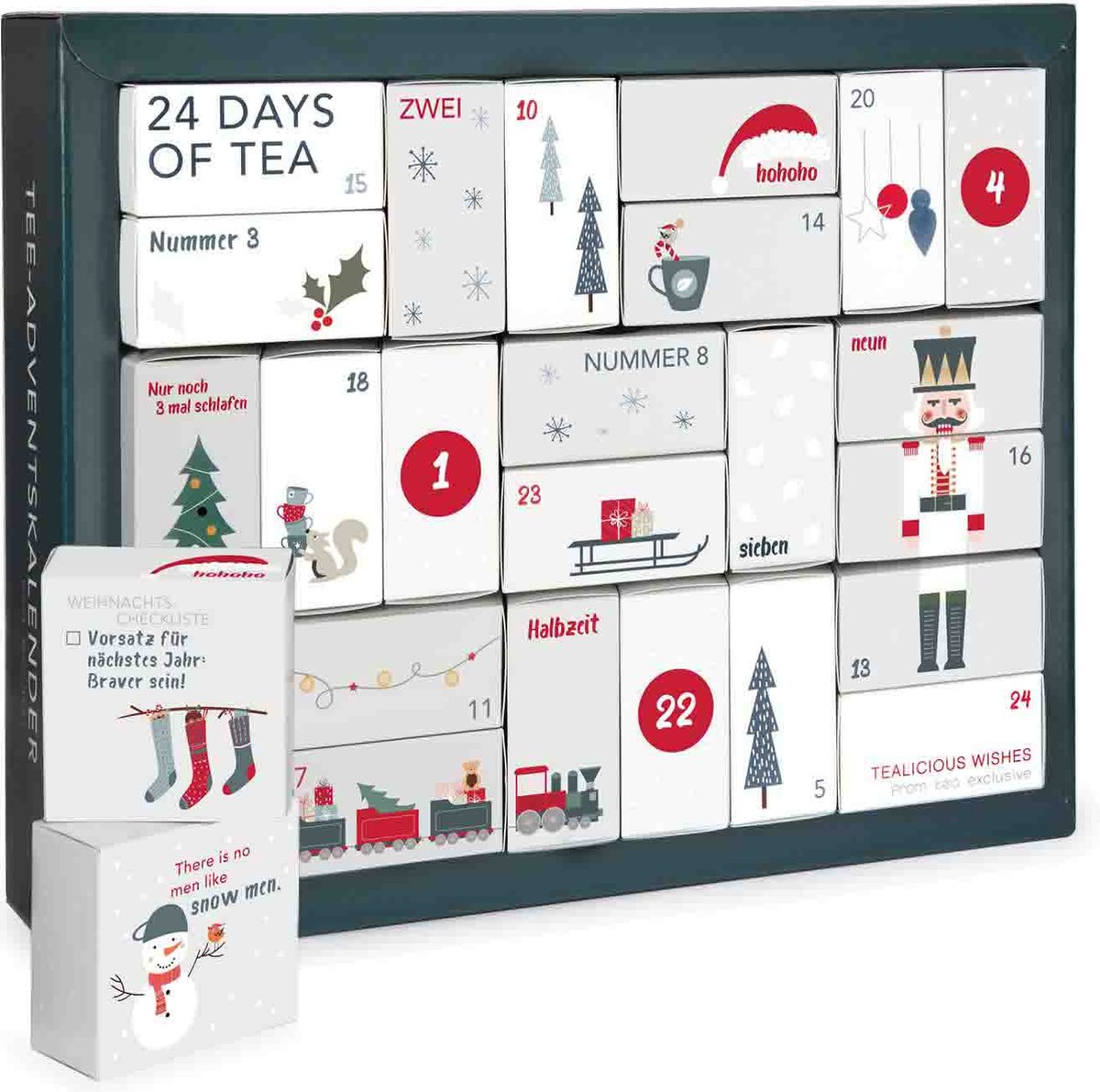 tea exclusive Adventure thee adventskalender met 24 piramidezakjes en andere...