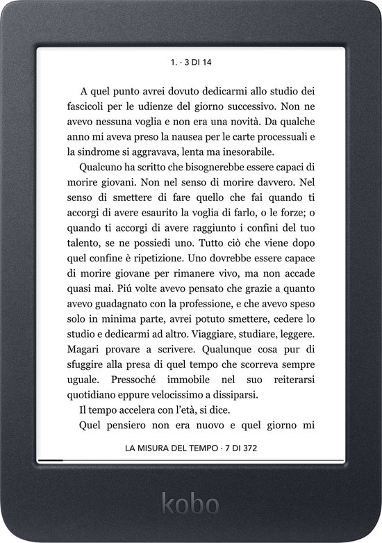 Kobo Nia - E-reader - Display van 6 inch - 8 GB - Wifi - Zwart