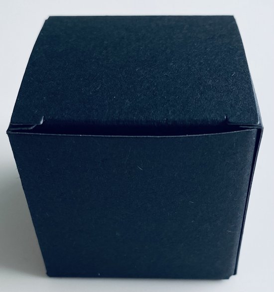 COSIDEA 50 Schwarze Kraftpapier-Boxen 22x22x137 Mm – Für Lipgloss, Mascara, Eyeliner, Mit Logo-Anpassung