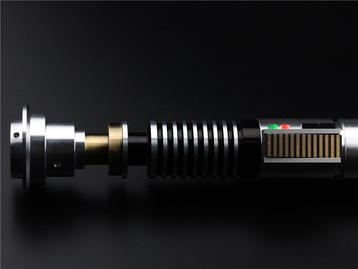 Raddsaber Star Wars Lightsaber Luke EP6 NEW GEN! 2026 - Bluetooth app - Stalen Lichtzwaard - (S-RGB upgrade) 12 multi colors - Flash on clash - Zwaai geluid