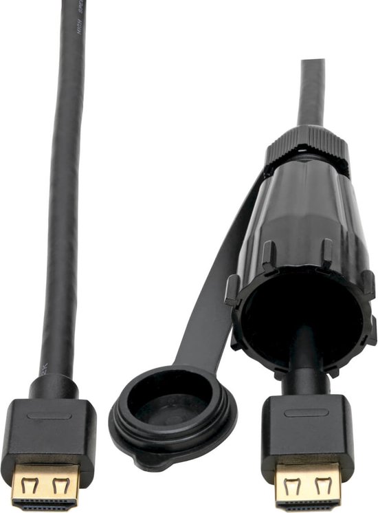 Tripp Lite P569-010-IND, 3,05 m, HDMI Type A (Standard), HDMI Type A (Standard), 3840 x 2160 pixels, Canal de retour audio (ARC, Audio Return Channel), Noir