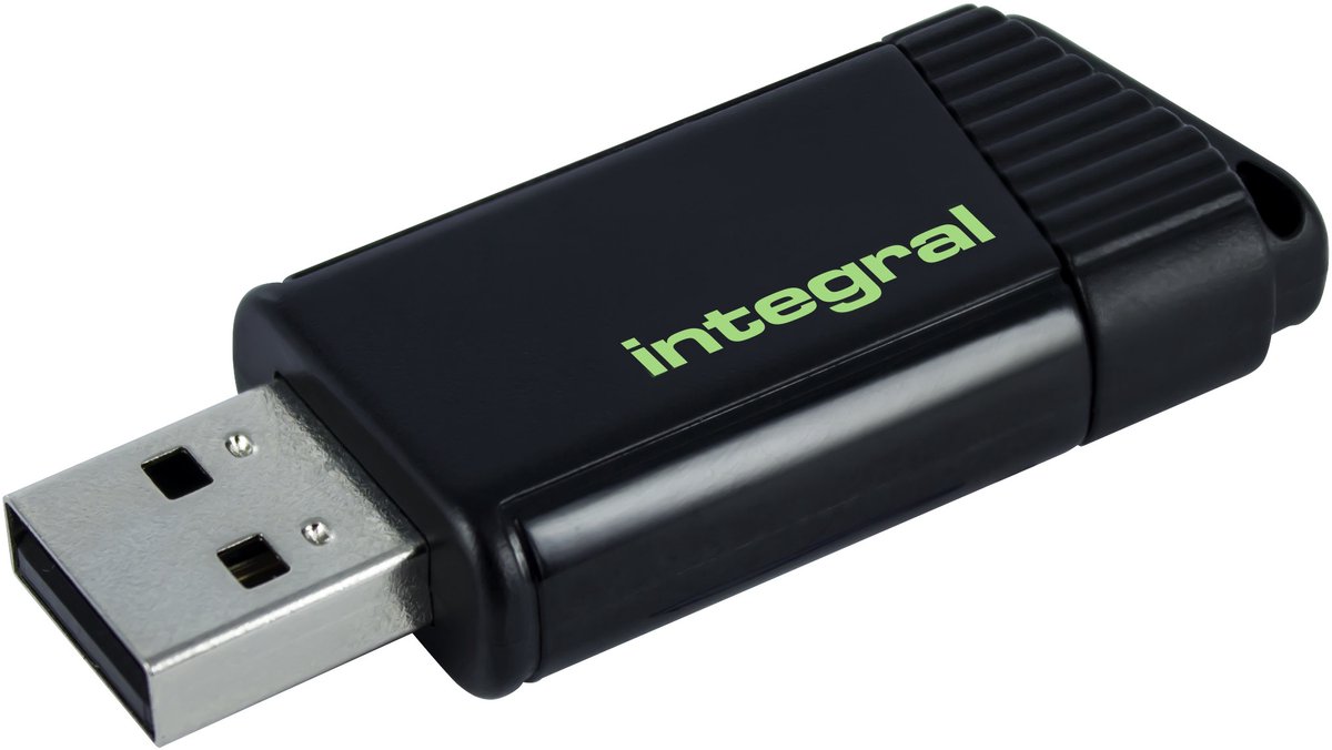 Integral USB Stick 2.0 Pulse 128GB Groen