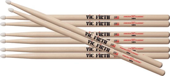 10 Paar XDrum Drumsticks 5A Nylon Tip