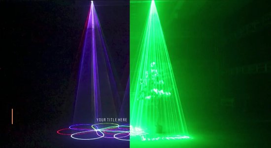 Laser - Lampe Disco Avec App - Lampe Disco 2.2W Laser - Spectacle Laser  Pour Rave -... | bol.com
