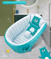 Opblaasbare Baby Badkuip - Blauw - Met pompje