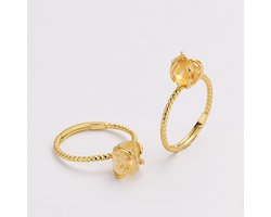 Starlyte Lyra Ring Citrien - edelstenen ring - birthstone | Valentijnscadeau
