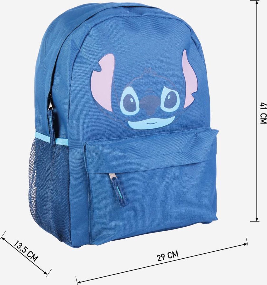 Disney Stitch Sac à dos 3D - Tous les sourires - Hauteur 31cm