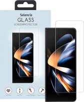 Selencia Screenprotector Geschikt voor Samsung Galaxy Z Fold 4 Tempered Glass - Selencia Gehard Glas Screenprotector