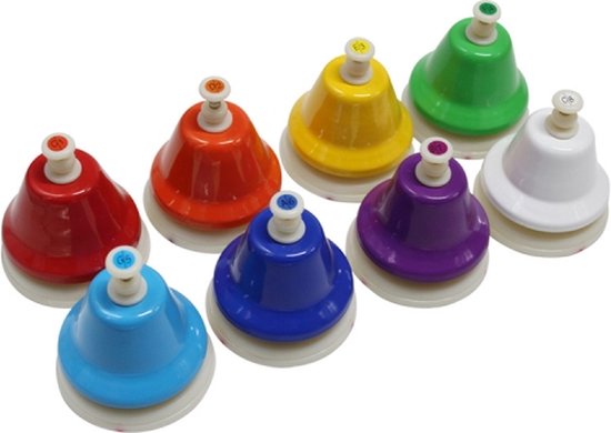 Orff Musical Instrument Achttoon Bell Kinderen Percussie Instrument