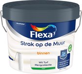 Flexa Strak op de muur - Muurverf - Mengcollectie - Wit Turf - 2,5 liter
