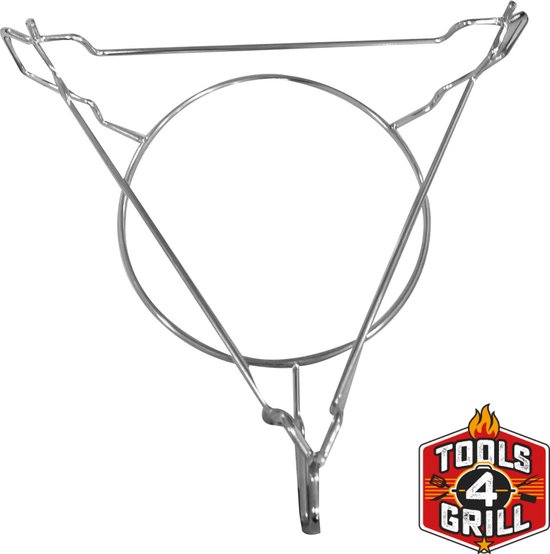 Foto: Tools4grill plate setter verhogingsrek rvs kamado 23 inch