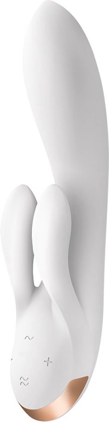 Satisfyer Double Flex Silicone Rabbit Vibrator