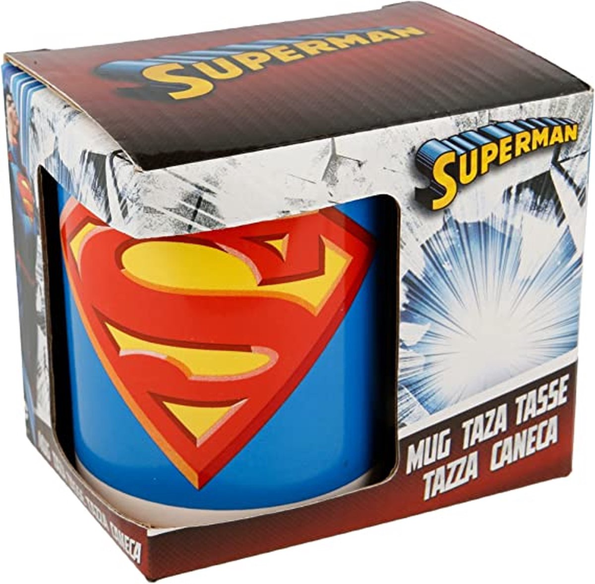 Superman - Mok - Beker - Voor Thee Koffie of Chocomel - Warme dranken - Clark Kent - DC Universe
