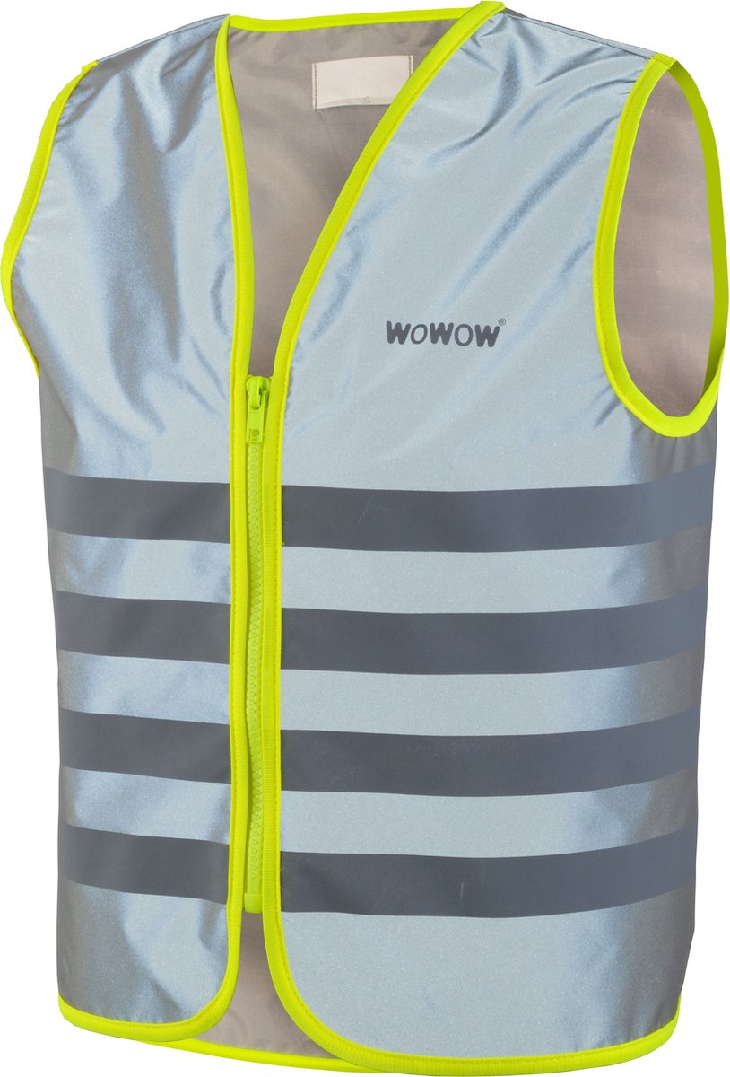 Fun Jacket kind WOWOW Full Reflective - kinderhesje met rits - L