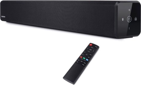 Barre De Son Bluetooth 20W Portable - Connexion Filaire/sans Fil, Batterie 12h - Pour TV, Home Cinéma, Musique