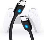 Oplaadkabel geschikt voor PS 5  | USB C kabel voor PS5 | PS5 accessoires | Zwart
