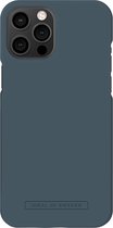 Coque iPhone 12 Pro Max iDeal of Sweden Seamless Case Backcover - Blue nuit