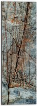 WallClassics - Dibond - Roest in de Rots - 20x60 cm Foto op Aluminium (Met Ophangsysteem)