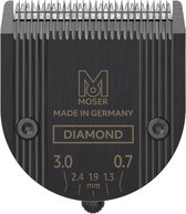 Moser Snijmes Diamond Blade Zwart 1854-7022 - Tondeuse - 0.7-3 mm