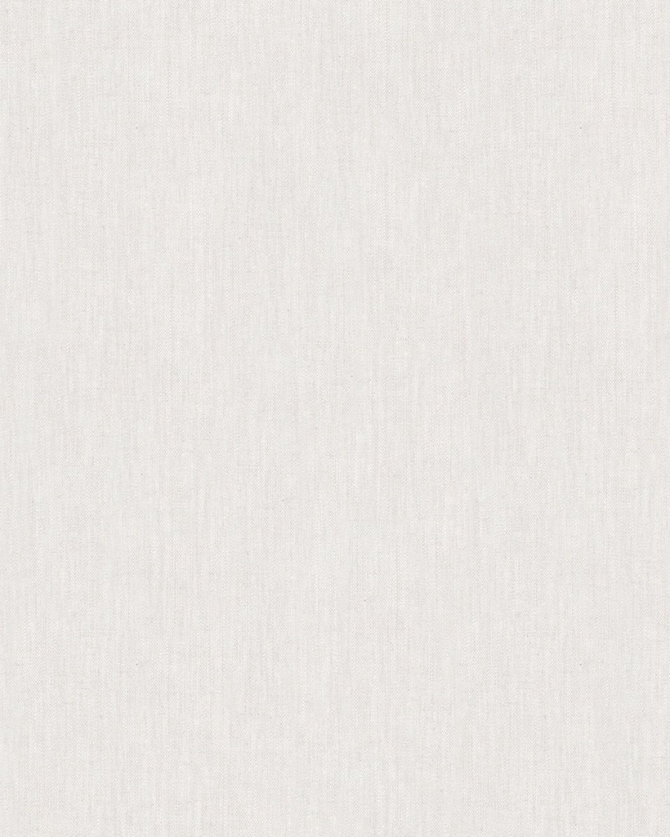 Vliesbehang in linnenlook crème - effen behang voor elegante interieurs