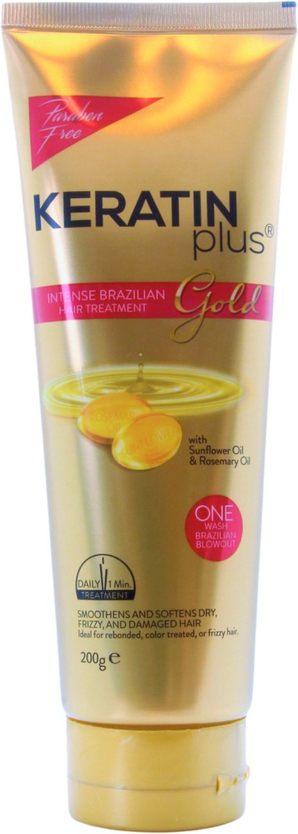 Keratine Plus Intense Brazilian Hair Treatment, 200 gram