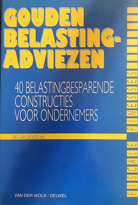 Gouden belastingadviezen - cover