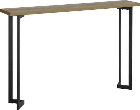 Mara Console Tafel - Dressoir - Metaal - Hout - 120 x 20 x 75 cm