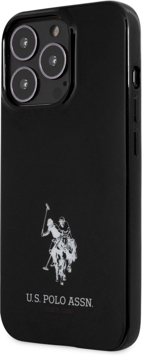 U.S. Polo Horses Logo TPU Back Cover voor Apple iPhone 13 Pro (6.1
