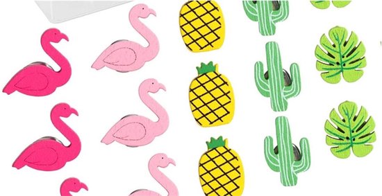 Flamingo-Kuchendekoration Für Geburtstag – Tropisches Design Mit Glitzer, 1 Stück