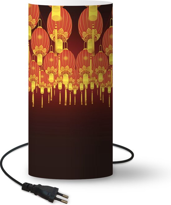 Lamp - Nachtlampje - Tafellamp slaapkamer - Chinese lantaarns voor Chinees  Nieuwjaar -... | bol.com