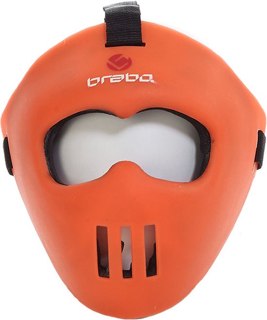 Brabo Facemask Oranje Junior